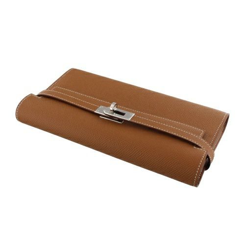 エルメス ケリーロング ゴールド ヴォーエプソン シルバー金具 B刻印