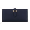 エルメス ベアンスフレ ブルーインディゴ ヴォーエプソン ゴールド金具 B刻印 HERMES Bearn Soufflet
