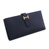 エルメス ベアンスフレ ブルーインディゴ ヴォーエプソン ゴールド金具 B刻印 HERMES Bearn Soufflet