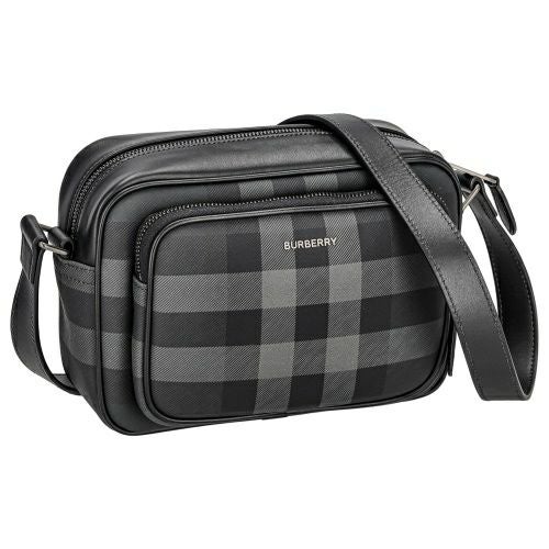 バーバリー ショルダーバッグ メンズ ブラック パディバッグ BURBERRY