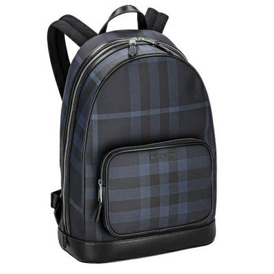 バーバリー ショルダーバッグ メンズ ネイビー パディバッグ BURBERRY 