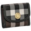 バーバリー 三つ折り財布 レディース ブラウン  BURBERRY 8072669 DARK BIRCH BROWN