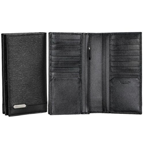 ブルガリ 長財布 メンズ ブラック セルペンティ スカリエ マン BVLGARI