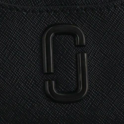 マークジェイコブス 二つ折り財布 レディース ブラック ザ DTM ユーティリティ スナップショット コンパクト Marc Jacobs 2F3SMP051S07 001 BLACK