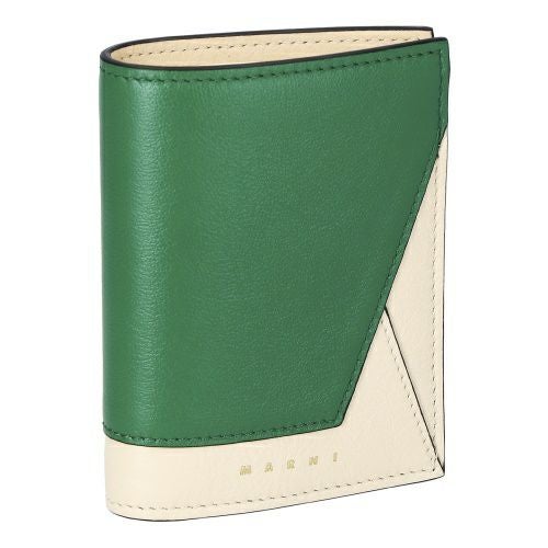 マルニ 二つ折り財布 レディース グリーン BILLFOLD W/COINPURSE MARNI
