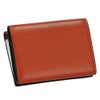 マルニ 三つ折り財布 レディース ブラウン MUSEO TRIFOLD YEN WALLET TONE MARNI PFMO0056U1 P2644 Z529N RUST CLOUD