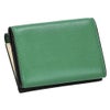 マルニ 三つ折り財布 レディース グリーン MUSEO TRIFOLD YEN WALLET TONE MARNI PFMO0056U1 P2644 ZO611 AGATE GREEN/SHELL