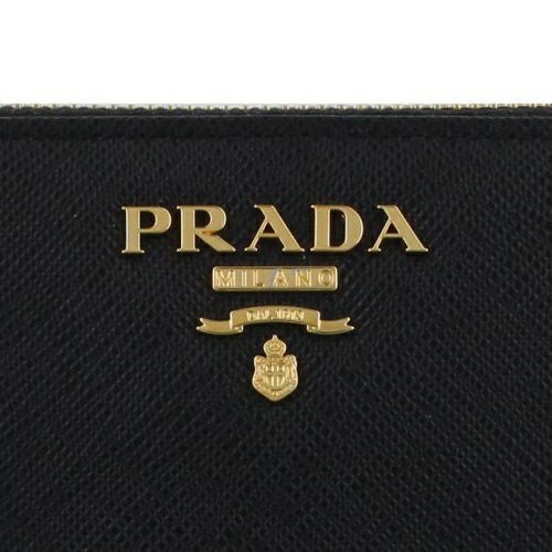 プラダ 長財布 レディース ブラック PRADA 1ML506 ZLP F061H NERO+