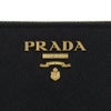 プラダ 長財布 レディース ブラック  PRADA 1ML506 ZLP F061H NERO+IBISCO
