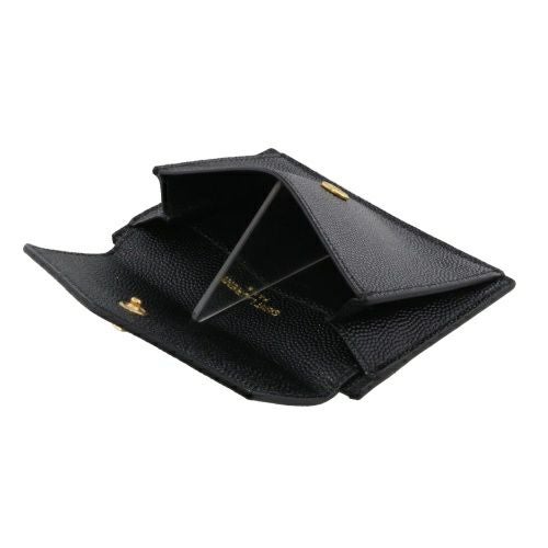 サンローラン カードケース レディース ブラック SAINT LAURENT PARIS