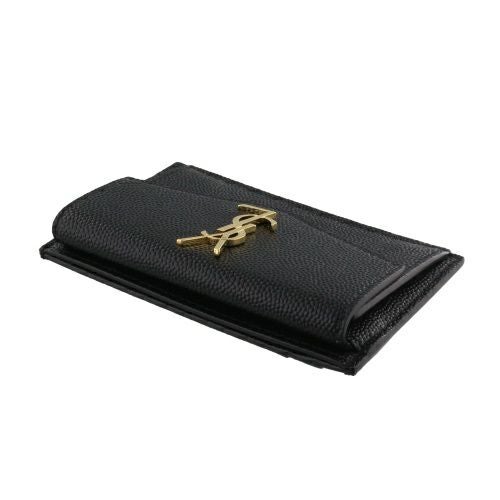 サンローラン カードケース レディース ブラック  SAINT LAURENT PARIS 582305 1GF0J 1000 BLACK