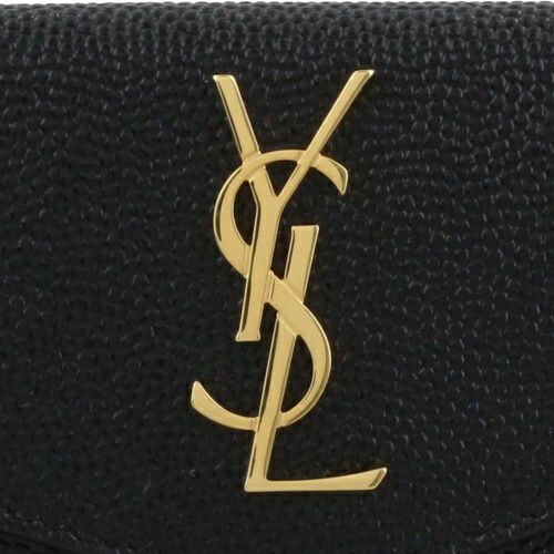 サンローラン カードケース レディース ブラック SAINT LAURENT PARIS