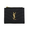サンローラン 二つ折り財布 レディース ブラック  SAINT LAURENT PARIS 575879 BOW01 1000 BLACK