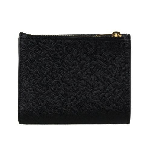 サンローラン 二つ折り財布 レディース ブラック  SAINT LAURENT PARIS 582296 1GF0J 1000 BLACK