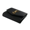 サンローラン 二つ折り財布 レディース ブラック  SAINT LAURENT PARIS 582296 1GF0J 1000 BLACK