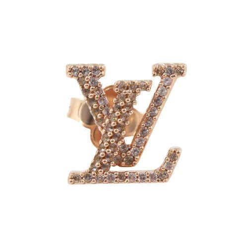 ルイヴィトン ピアス・LV アイコニック ピンクゴールド LOUIS VUITTON