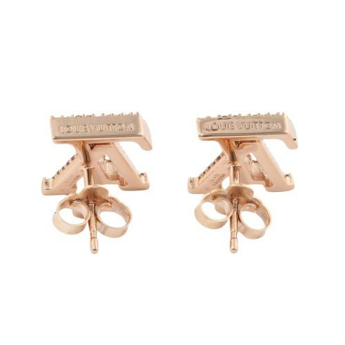 ルイヴィトン ピアス・LV アイコニック ピンクゴールド LOUIS VUITTON