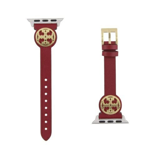 トリーバーチ アップルウォッチ付け替えバンド レザー グリーン TORY