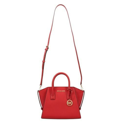 マイケルコース ハンドバッグ レディース AVRIL SM TZ SATCHEL レッド