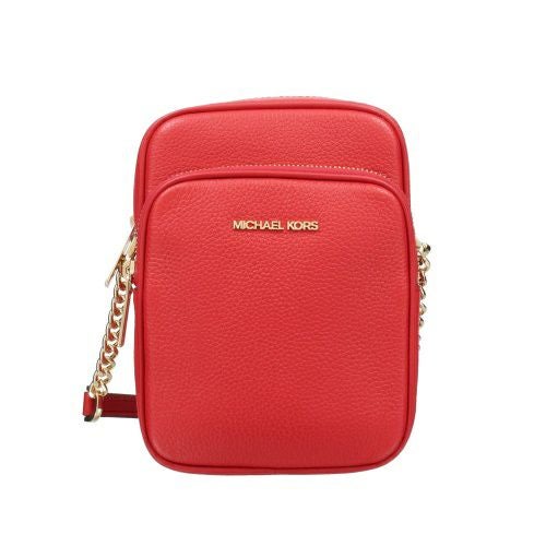 MICHAEL KORS 　赤のショルダーバッグ マイケルコース MICHAEL KORS バック （ブライトレッド