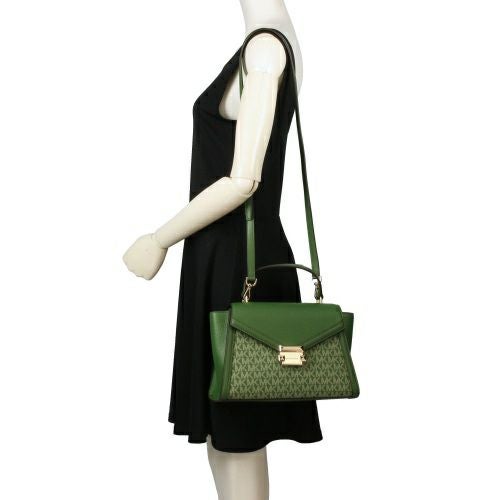 MICHAEL KORS アーミーグリーン ハンドバッグ マイケルコース ハンドバッグ レディース グリーン MICHAEL KORS