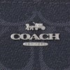 コーチ アウトレット 二つ折り財布 レディース シグネチャー スナップ ウォレット ネイビー COACH OUTLET C3309 SVN2V ネイビー