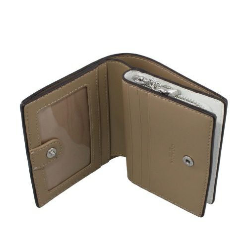 コーチ アウトレット 二つ折り財布 レディース シグネチャー スナップ ウォレット ホワイト COACH OUTLET C3309 SVVS5