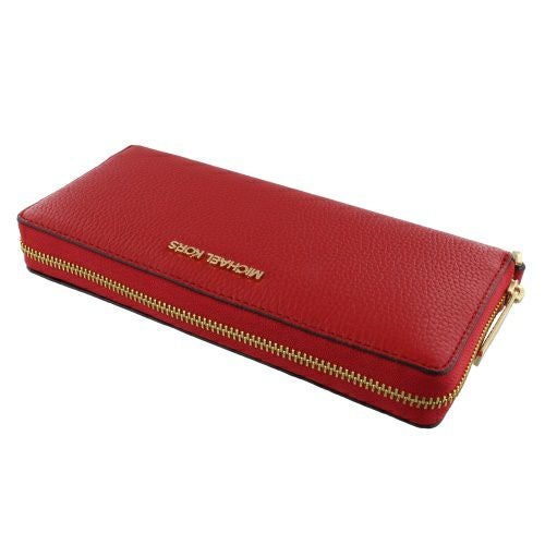 新品 MICHAEL KORS 長財布 リストレット付き マイケルコース 長財布 レディース レッド MICHAEL KORS 35T7GTVE7L