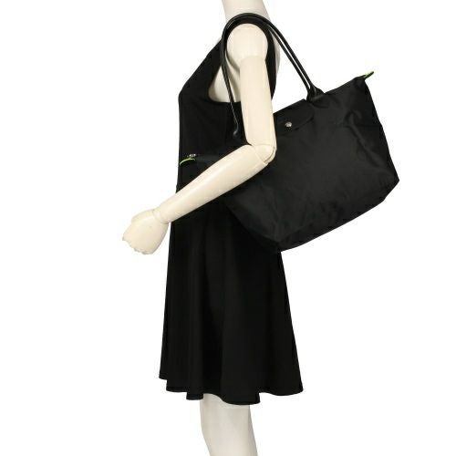 ロンシャン トートバッグ レディース LE PLIAGE GREEN ブラック