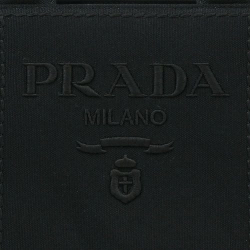 プラダ ハンドバッグ レディース CANAPA RICAMO カナパ リカーモ ブラック PRADA 1BG464 V 3OM 2CYA F0002 NERO
