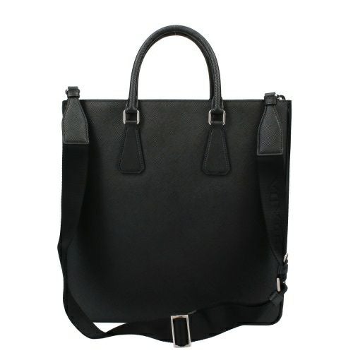 プラダ トートバッグ メンズ ブラック PRADA 2VG115 V OOF 2FAD F0002