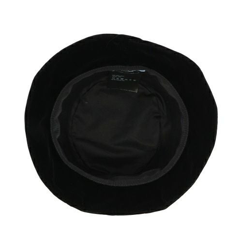 プラダ 帽子 バケットハット レディース ブラック PRADA 1HC137 068