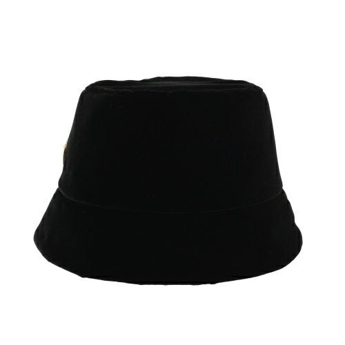 プラダ 帽子 バケットハット レディース ブラック PRADA 1HC137 068