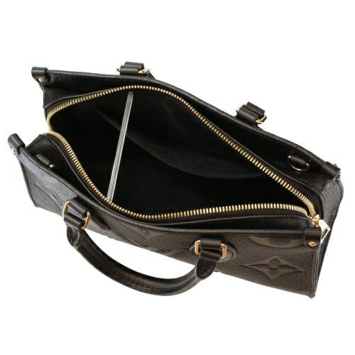 ルイヴィトン ハンドバッグ レディース オンザゴー EW モノグラム・アンプラント ブラック LOUIS VUITTON M23640