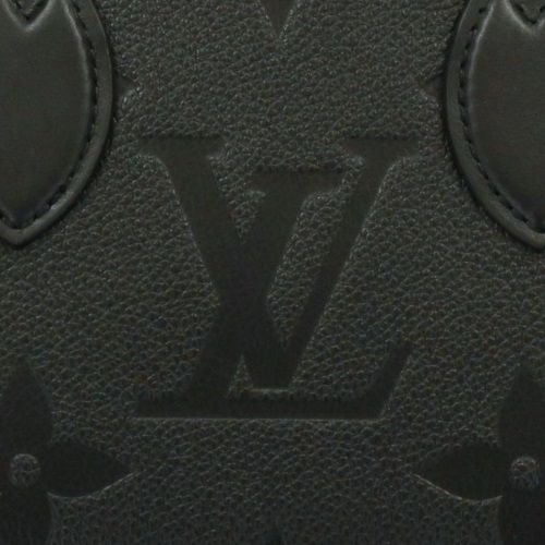 ルイヴィトン ハンドバッグ レディース オンザゴー EW モノグラム・アンプラント ブラック LOUIS VUITTON M23640