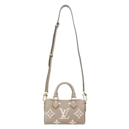 新品 ルイヴィトン Louis Vuitton ショルダーバッグ ナノ・スピーディ トゥルトレール/クレーム ルイヴィトン ハンドバッグ レディース ナノ・スピーディ モノグラム