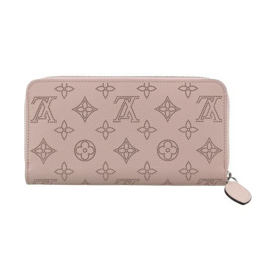 ルイヴィトン 長財布 レディース ジッピー・ウォレット マヒナ ローズ