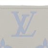 ルイヴィトン 長財布 レディース ジッピー･ウォレット モノグラム・アンプラント ラテホワイト/キャンディブルー LOUIS VUITTON M83308