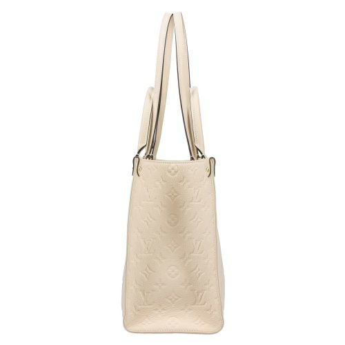 ルイヴィトン トートバッグ レディース オンザゴー MM モノグラム・アンプラント クレーム LOUIS VUITTON M46531