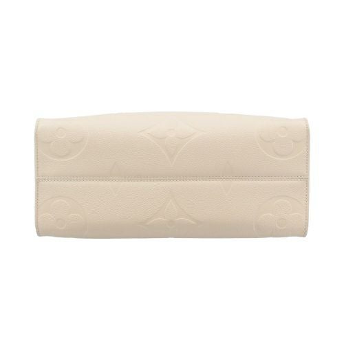 ルイヴィトン トートバッグ レディース オンザゴー MM モノグラム・アンプラント クレーム LOUIS VUITTON M46531