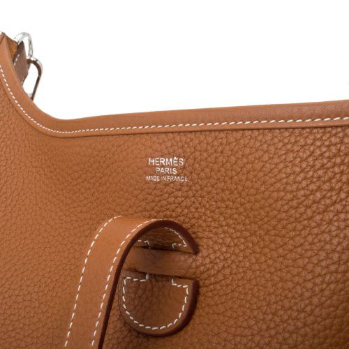エルメス エヴリンIII PM ゴールド トリヨンクレマンス シルバー金具 B