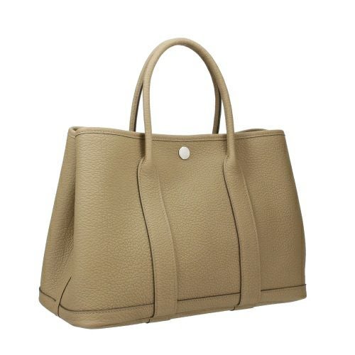 エルメス ガーデンパーティ30 TPM ベージュマルファ ネゴンダ シルバー