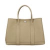 エルメス ガーデンパーティ30 TPM ベージュマルファ ネゴンダ シルバー金具 B刻印 HERMES Garden party TPM