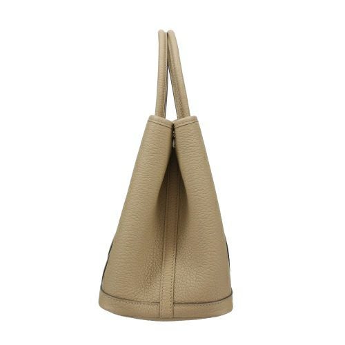 エルメス ガーデンパーティ30 TPM ベージュマルファ ネゴンダ シルバー金具 B刻印 HERMES Garden party TPM