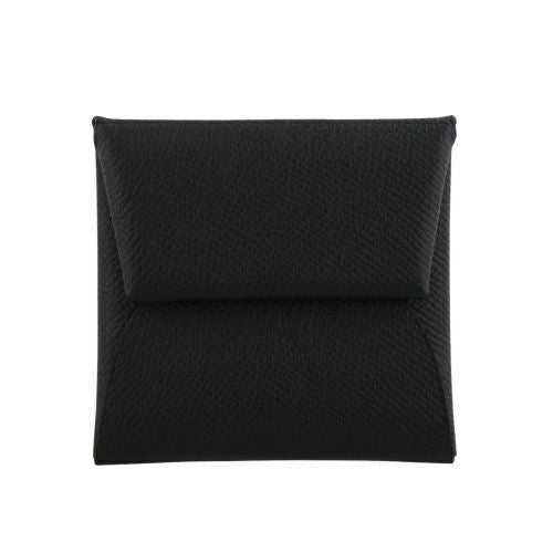 エルメス バスティア ノワール エプソン シルバー金具 W刻印 ブラック
