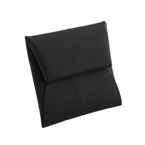 エルメス HERMES バスティア ブラック エプソン B刻印 シルバー金具