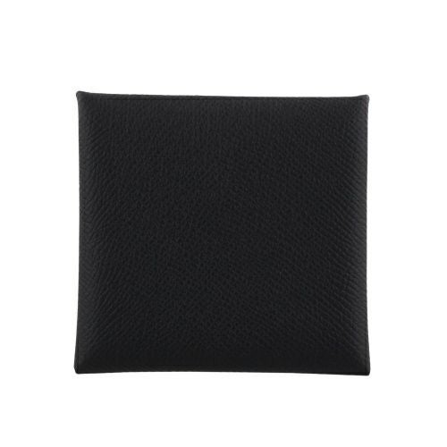 エルメス HERMES バスティア ブラック エプソン B刻印 シルバー金具