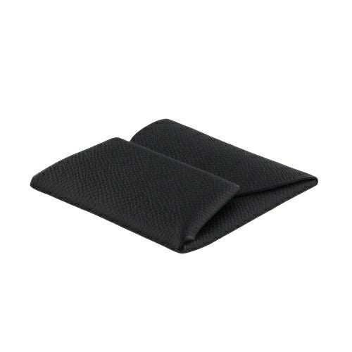 エルメス HERMES バスティア ブラック エプソン B刻印 シルバー金具