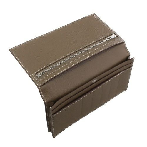 エルメス　ベアンスフレ　エトゥープ エルメス ベアンスフレ エトゥープ ヴォーマダム シルバー金具 B刻印
