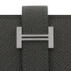 エルメス ベアンスフレ ヴェールグリ ヴォーエプソン シルバー金具 B刻印 HERMES Bearn Soufflet